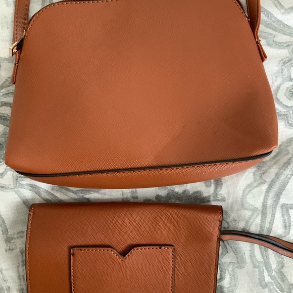 Purse & Wallet Set Brown - Picture 8 of 10